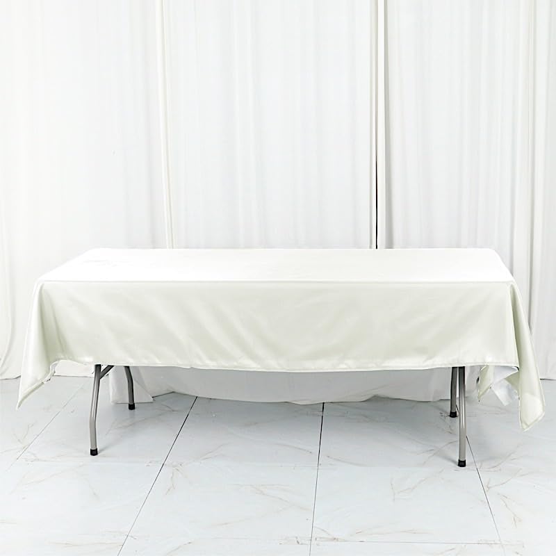 Balsa Circle Ivory 60 x 102-Inch Cotton Blend Rectangular Tablecloth