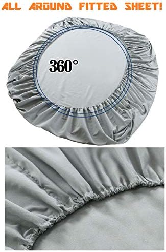 Elegant Comfort Luxurious Microfiber Gift Box 4-Piece Bedding Sheet