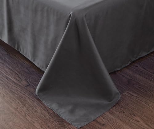 Flat Sheet - Luxury Soft 100% Cotton Sateen Weave Bedding 800 Thread