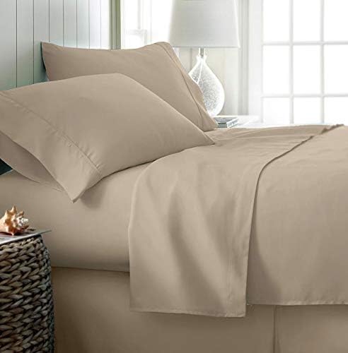 Pure Egyptian Full-XL Size Cotton Bed Sheets Set 1000 Thread Count
