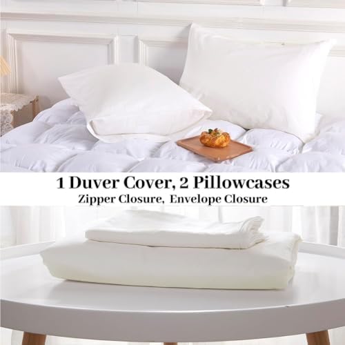 Prashi 100% Egyptian Cotton Duvet Cover Set | 1000 TC, Hotel Luxury