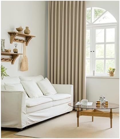 Beydodo 72 Inch Curtains Blackout, Curtains for Bedroom Darkening 2