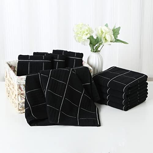 Glynniss Kitchen Towels and Dishcloths Set, Absorbent Dish Towels and