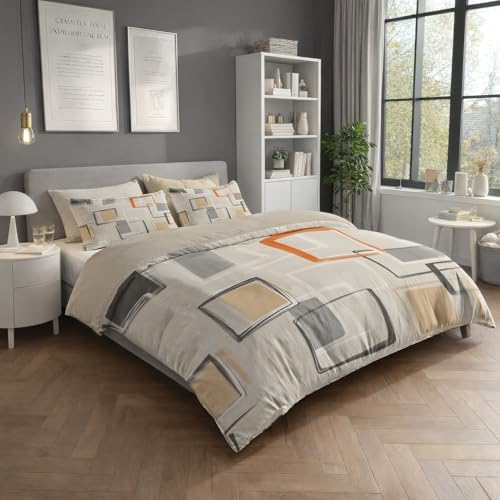Super Soft Duvet Cover Set Microfiber Bedding Set Abstract Minimalist