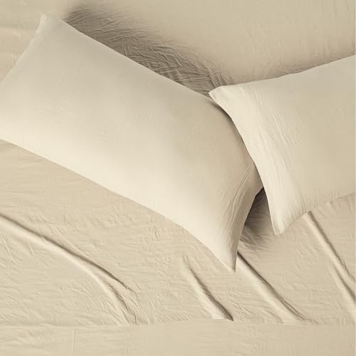 Amazon Basics King Bed Sheet, 4-Piece Bedding Set, Double Brushed