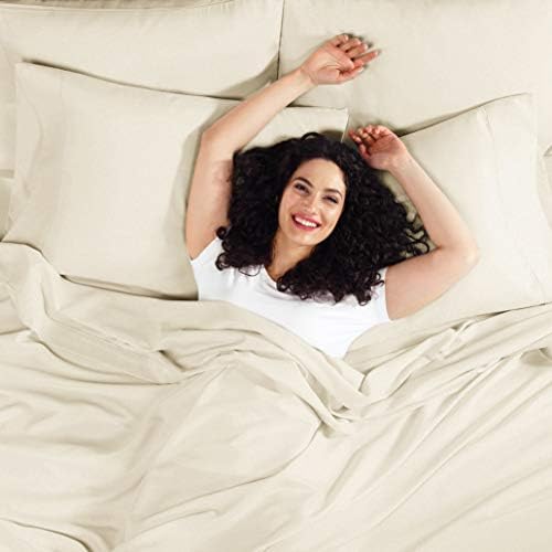 Empyrean 2 Pack Full Fitted Sheets - Deep Pocket, Fits 14-16 Inch