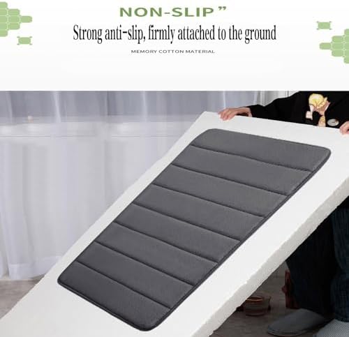 Bath Mat Memory Foam Bath Mat Bathroom Mat Quick Dry Bath Mats For