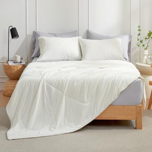 Cozy Bliss Cooling Comforter Twin Size, Cooling Blankets for Hot