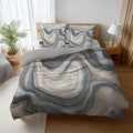 Printed Pattern Duvet Cover Set Microfiber Comforter Cover Minimalist