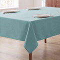 H.VERSAILTEX Linen Textured Table Cloths 54 x 108 Inch Premium Solid