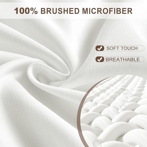 FreshCulture Full Fitted Sheet - Hotel Quality Fitted Sheet - Ultra