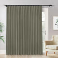 Macochico Pinch Pleat Blackout Curtains 84 Inches Length Drapes Solid