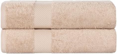 SUPERIOR Kendell Egyptian Cotton Bath Towel Set, Luxury Towels
