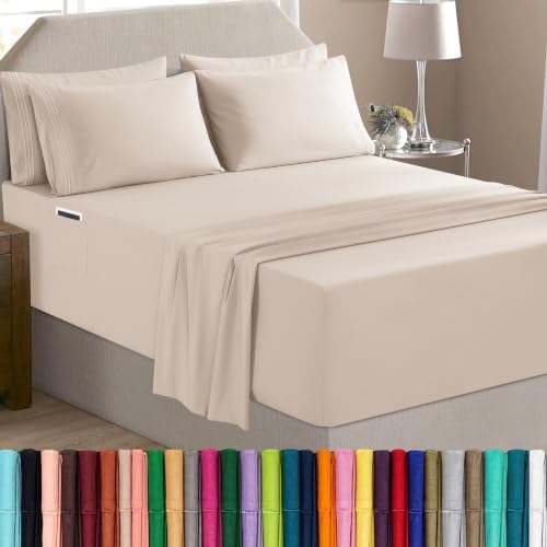 Elegant Comfort Luxury Soft 6-Piece 1500 Premium Hotel Quality Bed