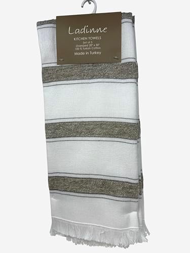 Heavy Duty Durable Very Absorbent Thick Kitchen Towels by Ladinne Dish