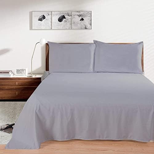 1Pcs Flat Sheet Oversized King Plus (120 x 120) 800 Thread Count 100%