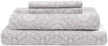 Comfort Spaces 100% Cotton Percale Sheets Queen Size 4 Pcs, Adelia
