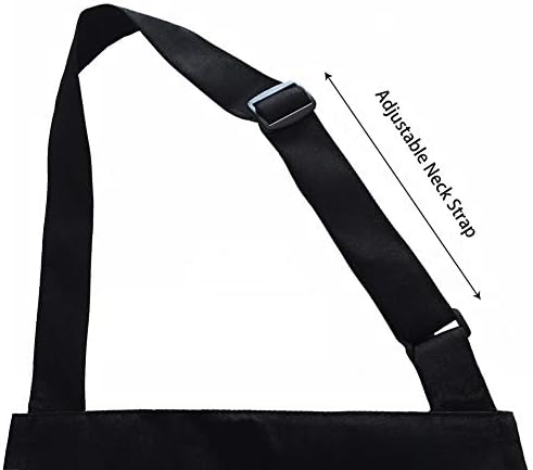 AFUN Kitchen Cooking Water Resistant Apron, Adjustable Bib Chef Aprons