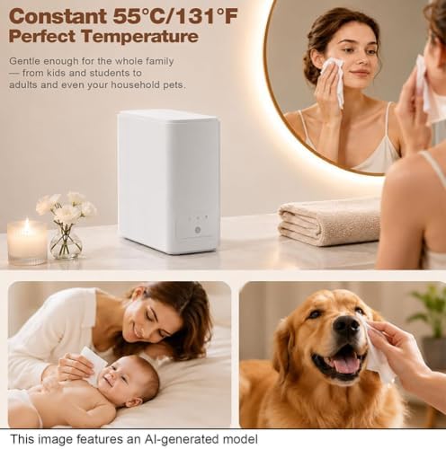 60 PCS Compressed Face Towel Refills (3 Tubes) for Hot Towel Dispenser