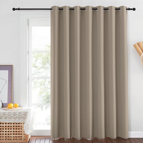 NICETOWN Blackout 84 inch Curtains for Sliding Glass Door, Grommet