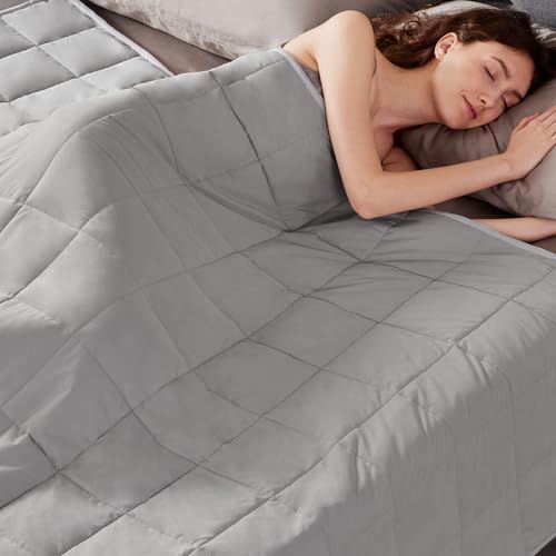 Weighted Blanket Queen/King Size (80"x87" 25lbs),Ultra Soft and Cozy