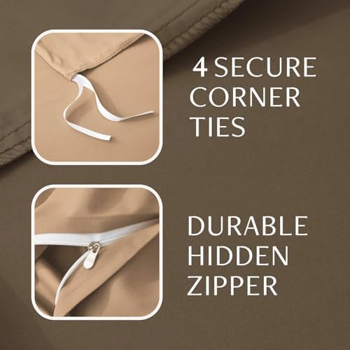 King Size Duvet Cover - 3 Piece Bedding Set