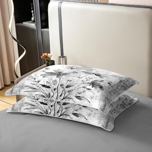 Erosebridal 100% Cotton Abstract Oil Painting Queen Comforter Cover