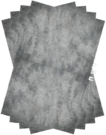Grey Vintage Kitchen Towels Set of 4, Absorbent Microfiber Soft Dish