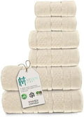 Towel Set: Super Absorbent, Quick-Drying, Soft, Plush. Features