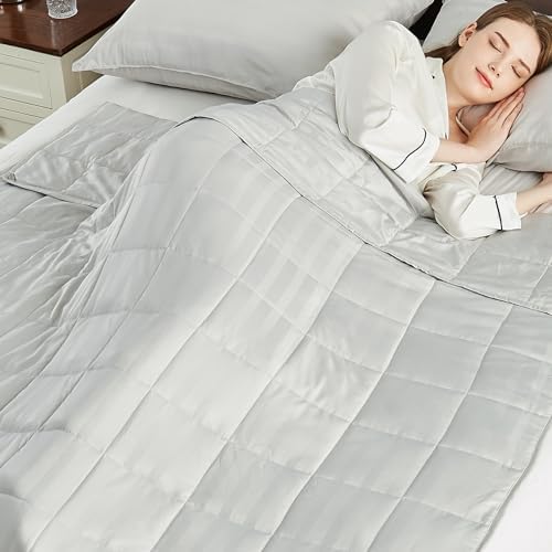 Weighted Blanket Queen Size (60"x80" 15lbs),Ultra Soft and Cozy