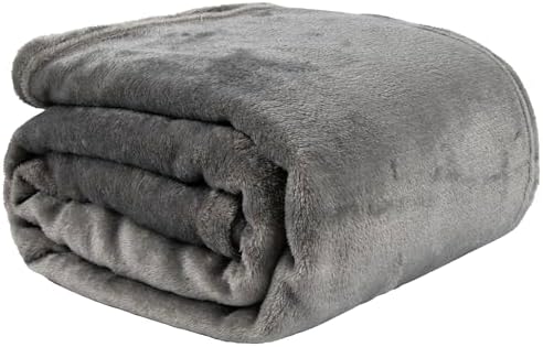 Trail maker Plush Fleece Throw Blanket; Cozy 200 GSM for Living Room