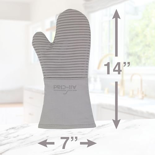 All-Clad Premium Silicone Oven Mitt: Heat Resistant to 500 Degrees