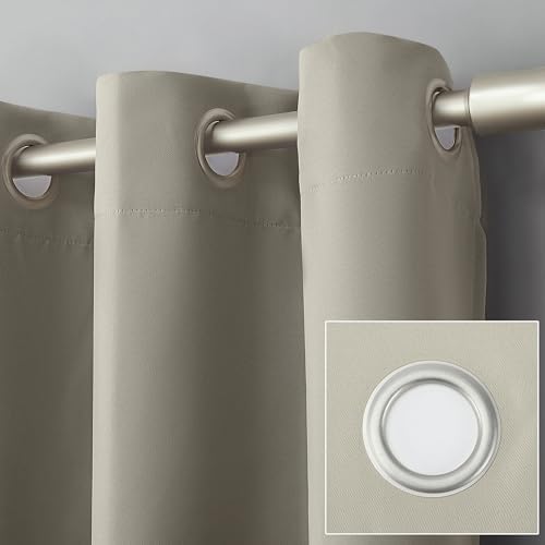 Sun Zero Soho 2-pack Blackout Energy Efficient Grommet Curtain Panel