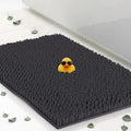 Small Chenille Bath Mats 25"x18", Plush Absorbent Bath Mats Quick Dry
