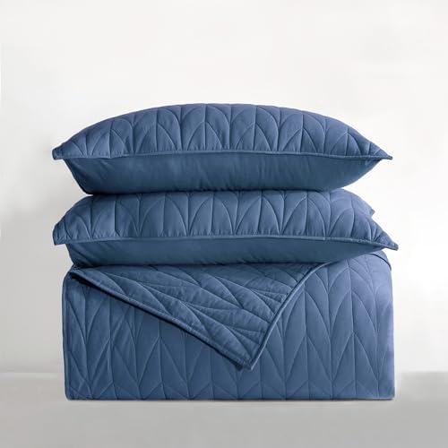 SHALALA - 100% Cotton Queen Quilt Set,200 GSM Cotton Fill