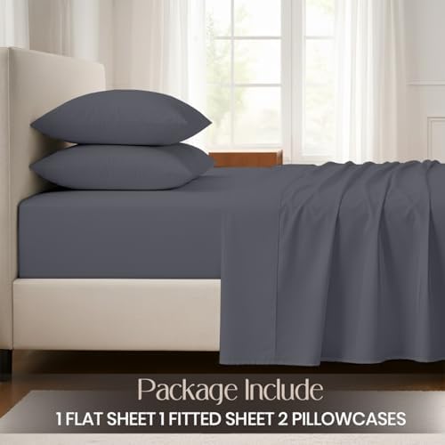 SGI bedding 100% Egyptian Cotton Sheets King Size – Cooling Sheets
