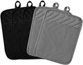 5Pack Pot Holders for Kitchen Heat Resistant Cotton Potholder
