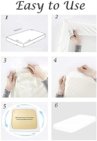 Twin XL Sheets - 4 PCS Sheet Set - up to 15 inches Deep - 100% Cotton
