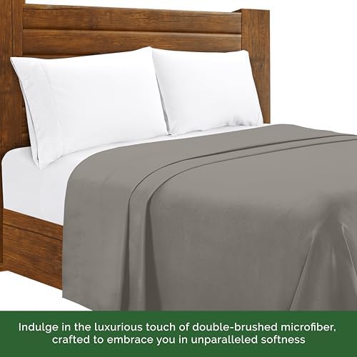 Luxury Flat Sheet on Amazon Elegant Comfort Wrinkle-Free 1500 Premier
