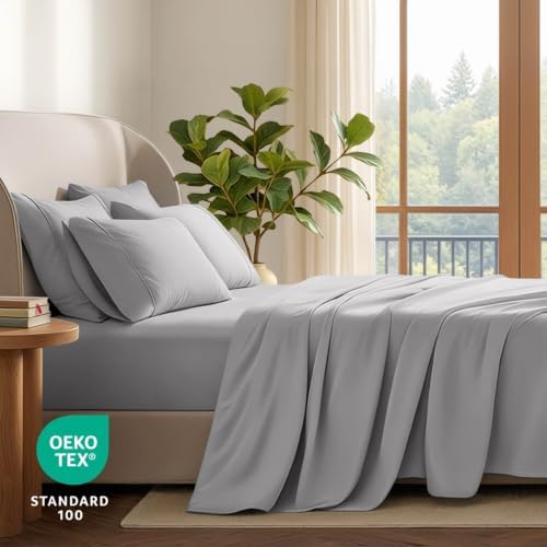 Bare Home Sheet Set 1800 Ultra-Soft with 2 Pillowcases