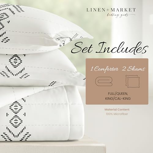 Linen Market King Size Comforter Set (3 Piece) - Bring Luxury Home