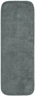 Garland Rug Traditional Bath Rug, 22-Inch by 60-Inch, Dark Gray