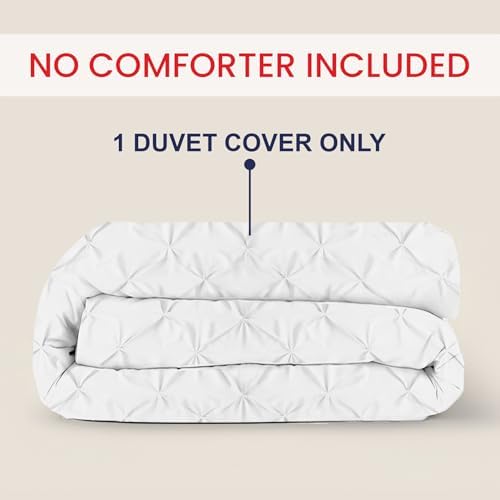 Kotton Culture 1 Pc Queen/Full Size Pinch Pleated - Pintuck Duvet