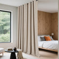 PONY DANCE 100% Blackout Extra Wide Curtains for Sliding Door, 1 Panel