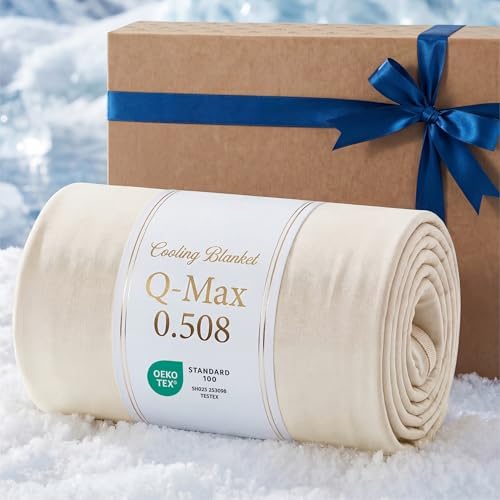 Bedsure Lightweight Cold Blanket for Summer, Bed Cooling Blanket Twin