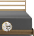 TEXAS LINEN CO. Premium Egyptian Cotton California King Size Fitted
