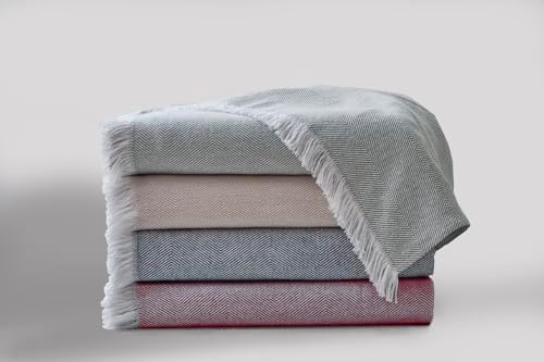 DownTown Company Christmas Holiday Super Special Throw Cotton Woven