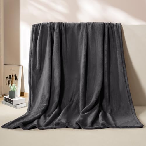 BEAUTEX Fleece Blanket King Size Soft Flannel Throw Lightweight Fuzzy