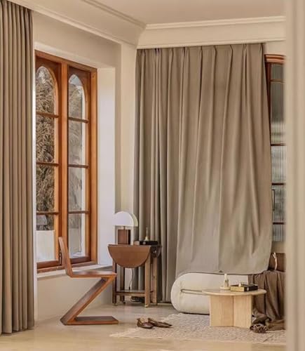 Beydodo 72 Inch Curtains 2 Panel Set Room Darkening, Curtains for