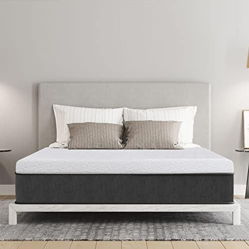 VALUXE 4 Inch Gel Memory Foam Mattress Topper Queen Size High Density